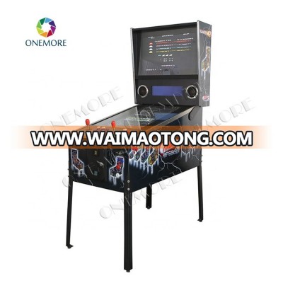 Popular Arcade Virtual Pinball Game Machine with Flipper for Amusement